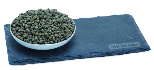 Grüner Pfeffer ganze Pfefferkörner